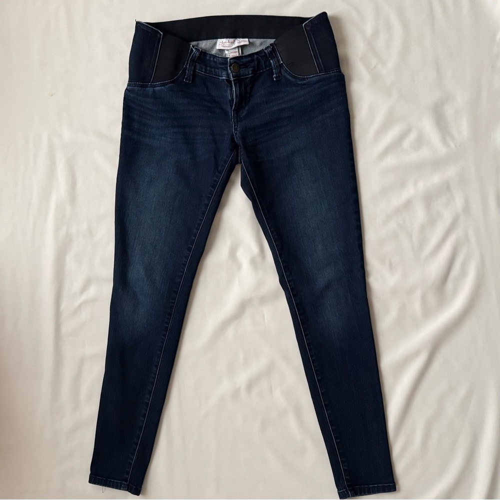 Isabel Maternity by Ingrid & Isabel Dark Blue Skinny Jeans